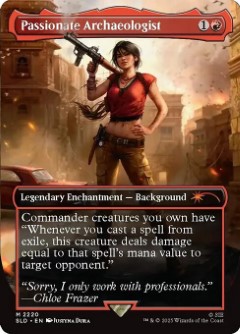 Passionate Archaeologist Secret Lair Drop - Uncharted